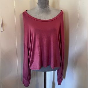 NWT Melrose and Market Pink Dolman Sleeve Top, Medium